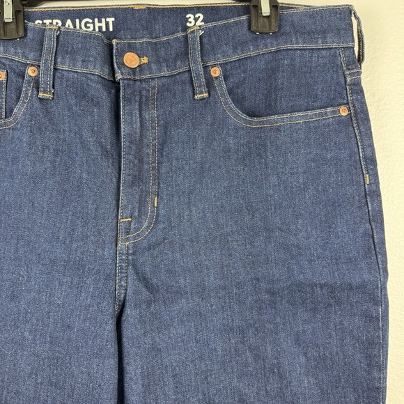 J CREW Re-Imagined Classic Straight Mens Blue Jeans - 32 **ACTUAL‎ 36x28 - Picture 6 of 12